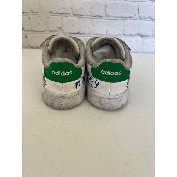 Adidas x Disney Toddler Mickey Mouse Grand Court Shoes Size 7K - Gently Used - Picture 4 of 14
